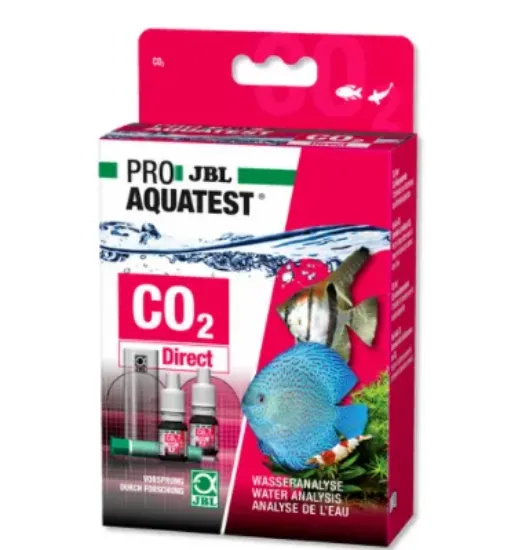 Снимка на JBL PROAQUATEST CO2 Direct REFILL-Пълнител за дълготраен тест за измерване въглеродния диоксид и pH-то в сладководни аквариуми