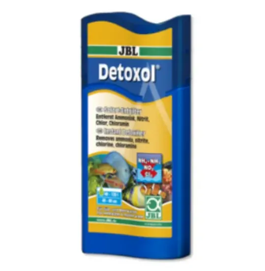 Снимка на JBL Detoxol - Препарат за моментално премахва токсините от аквариумната вода 100 мл.