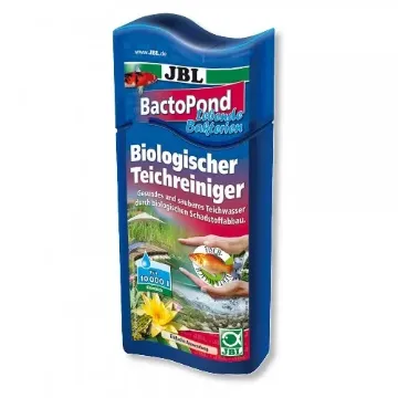 Показвай детайлите за JBL BactoPond - Препарат за избистряне на водата с живи бактерии 2.5 литра 1 - MyPetShop.bg Снимка на JBL BactoPond - Препарат за избистряне на водата с живи бактерии 2.5 литра 1