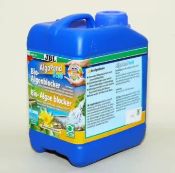 Показвай детайлите за JBL AlgoPond Sorb – Препарат за пречистване на водата в езерата чрез блокиране на спектър от светлината, важен за растежа на алгаето 2.5 литра 1 - MyPetShop.bg Снимка на JBL AlgoPond Sorb – Препарат за пречистване на водата в езерата чрез блокиране на спектър от светлината, важен за растежа на алгаето 2.5 литра 1