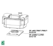 Снимка на JBL CP e401bis e1500/1e1901 distributor plate Уплътнение за външен филтър СР е1501-1901 1 брой 2