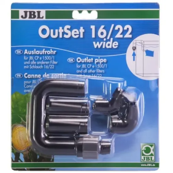Снимка на JBL OutSet wide 12/16 CP e700/1-900/1 – Комплект за изходяща сонда за външен филтър e700/1-900/1