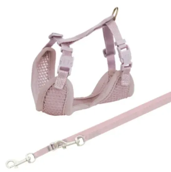 Снимка на Trixie Junior Puppy Soft Harness with Leash - Регулируем нагръдник с повод за подрастващи кучета 26-34 см,повод - 2 метра, люляк