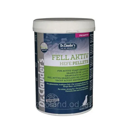 Снимка на Dr.Clauder's Fell Aktiv - Hefe - Granulat - Гранули за кучета с мая за здрави кожа и козина 600 гр.