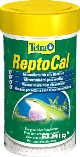 Снимка на Tetra ReptoCal - Прахообразна храна за влечуги 100 мл.