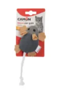 Снимка на Camon cat toy - Котешка играчка с коча билка - малка дънкова мишка 2