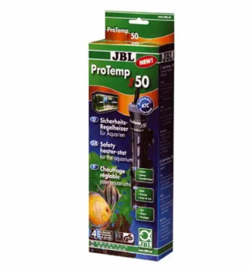 Снимка на JBL ProTemp S 50W - Нагревател със защитна кошница - 50W- 25-90л- 21см.