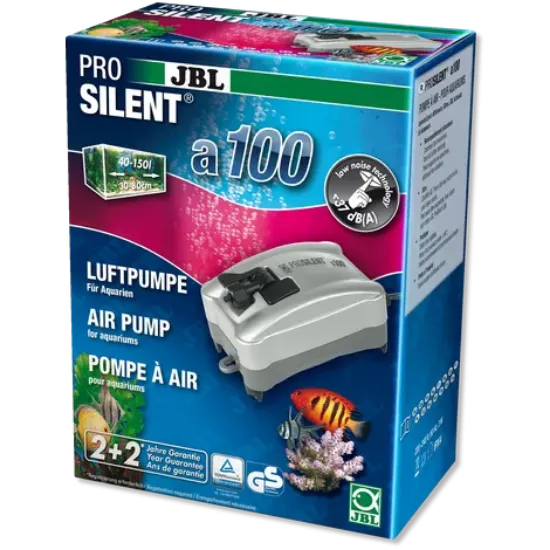 Снимка на JBL ProSilent a100 - Изключително тиха помпа за въздух за акавариуми 100л/ч