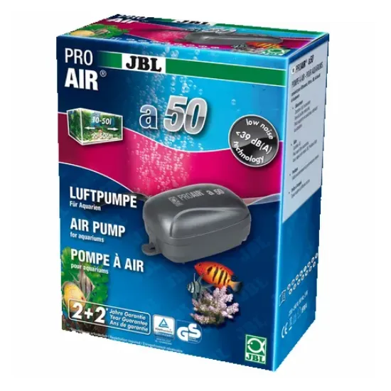 Снимка на JBL ProAir a50 - Изключително тиха помпа за въздух за аквариум, 50л/ч