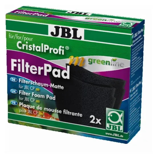 Снимка на JBL CristalProfi m greenline FilterPad - Гъби за вътрешен филтър СР m - 2 броя