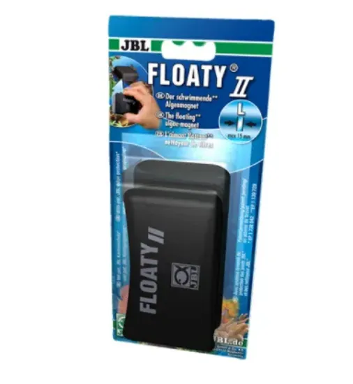 Снимка на JBL Floaty L Blade - Почистващ магнит за стъкла с дебелина до 15 мм с добавено острие