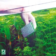 Снимка на JBL Blanki - Ненадраскваща метална гъба за почистване стъклата на аквариума - 1 бр. 2