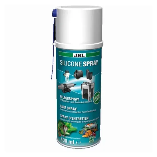 Снимка на JBL Silicone Spray - Силиконов спрей, смазка за оборудването на аквариумите 400 мл.