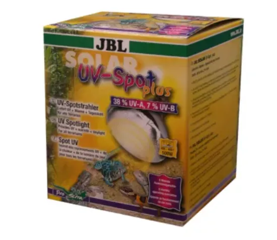 Снимка на JBL UV-Spot plus 160 W - Спот лампа за терариум 3 в 1 - светлина, UV-B, топлина, 160 W