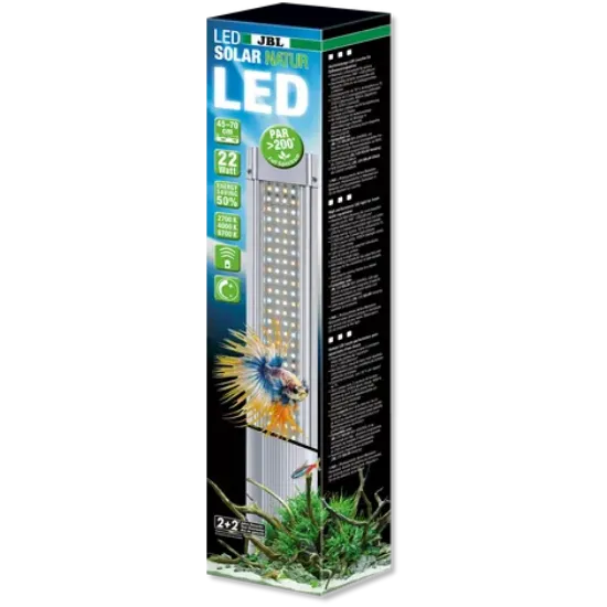 Снимка на JBL LED SOLAR NATUR 59W, 1149/1200mm +-Ярко LED осветление за аквариуми с дистанционно управление