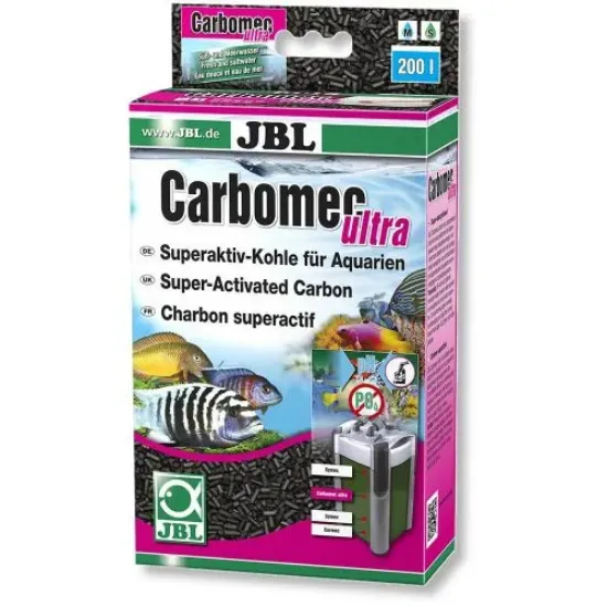 Снимка на JBL Carbomec ultra – Високоактивен въглен за сладководни аквариуми 800 мл.