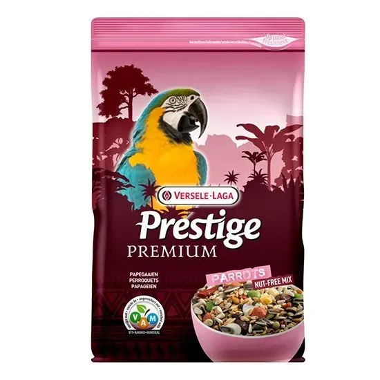 Снимка на Versele-Laga Premium Parrots - Пълноценна храна за големи папагали, 2 кг.