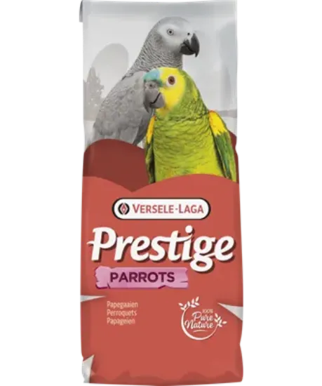 Снимка на Versele- Laga Prestige Parrots Breeding – Балансирана храна за големи папагали и в период на размножаване, смес от семена, 20 кг.