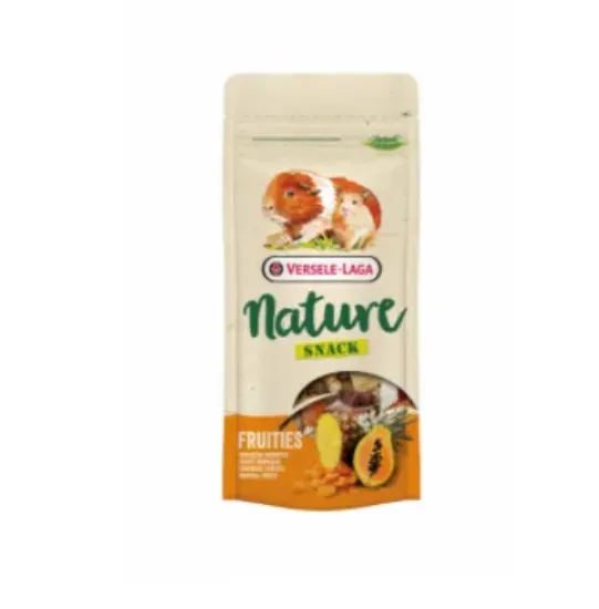 Снимка на Versele-Laga Nature Snack Fruities - Лакомство с тропически плодове за зайци ,морски свинчета и хамстери, 85 гр.