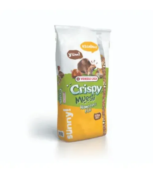 Снимка на Versele-Laga Crispy Muesli Hamster & Co - Пълноценна храна за хамстери и други всеядни гризачи, 20 кг.