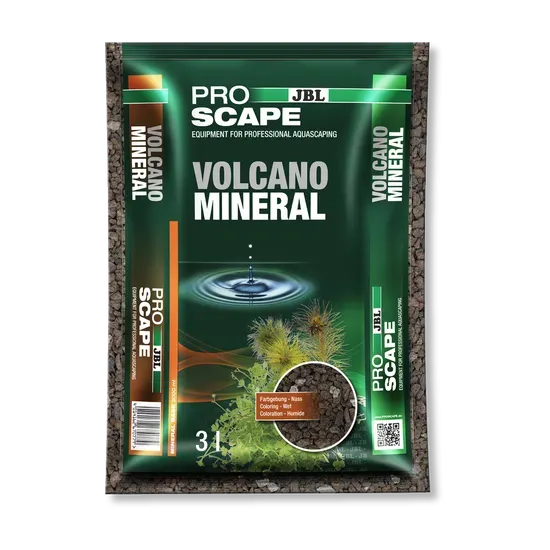 Снимка на JBL ProScape Volcano Mineral - Прах ,субстрат от вулканични скали, богат на естествени минерали за всички сладководни аквариуми, 3л.