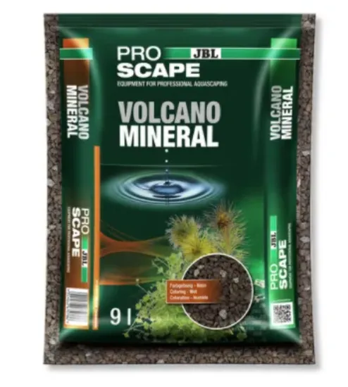 Снимка на JBL ProScape Volcano Mineral - Прах ,субстрат от вулканични скали, богат на естествени минерали за всички сладководни аквариуми, 9 л.