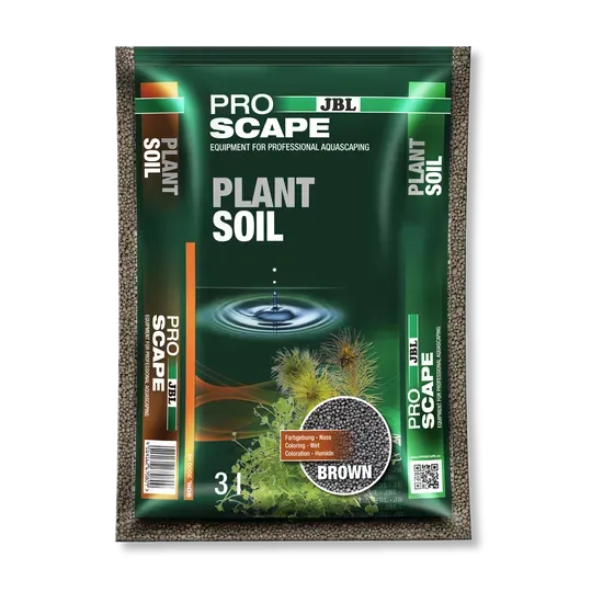 Снимка на JBL ProScape Plant Soil BROWN - Подхранващ растенията субстрат за сладководни аквариуми, кафяв , 3 литра