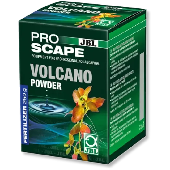 Снимка на JBL ProScape Volcano Powder - Прах от вулканични скали, богат на естествени минерали и микроелементи за аквариуми, 250 гр.