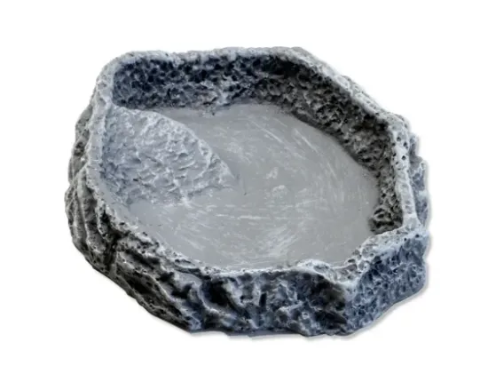 Снимка на JBL ReptilBar GREY S купа за пиене, хранене и място за къпане за обитатели на терариум 75/15/90 мм.