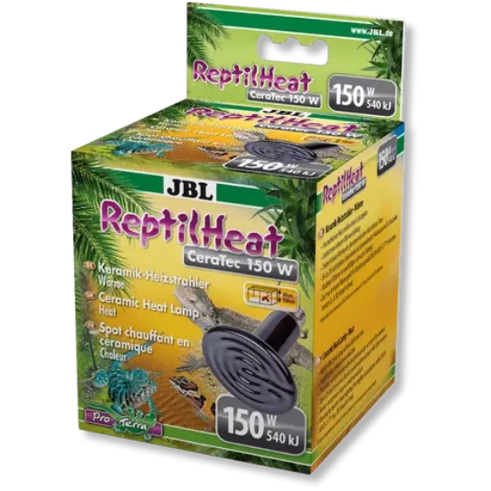 Снимка на JBL ReptilHeat - Керамичен нагревател за всякакъв вид терариуми 150W