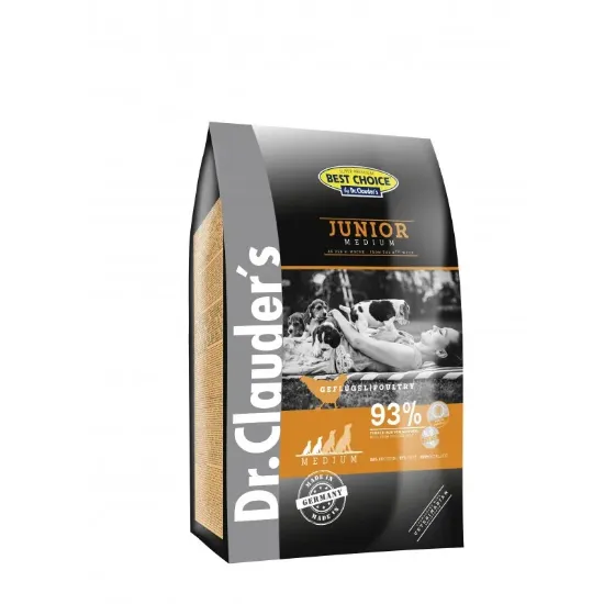 Снимка на Dr. Clauder's Best Choice Small/Medium Junior - Суха храна за подрастващи кучета от малки и средни породи с пилешко месо (до 25кг, от 8-мата седмица), 12,5 кг.