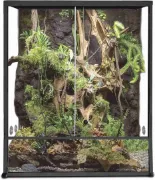 Снимка на Savannah Terrarium Reptiles Aluminium Elegance - Алуминиев терариум, 30/30/45 см. черен 1