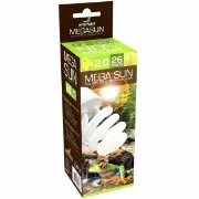 Снимка на Savannah Mega Sun lampe reptiles UVA-UVB - Спирална лампа за терариум, 2.0 - 26 W 1