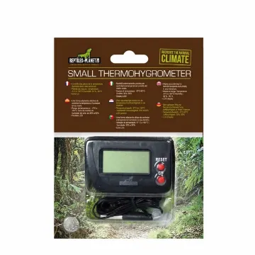 Показвай детайлите за Savannah Small Thermo-Hygrometer - Термометър и хидрометър с LCD екран за терарум 1 - MyPetShop.bg Снимка на Savannah Small Thermo-Hygrometer - Термометър и хидрометър с LCD екран за терарум 1