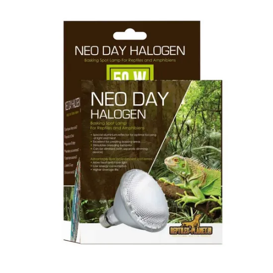 Снимка на Savannah Neo Day Halogen - Халогенна лампа за терариум,улеснява храносмилането, 50 W
