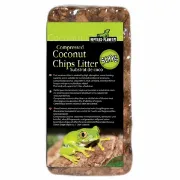Снимка на Savannah Substrate pour Reptiles Compressed Coconut Chips Litter - Постеля за терариуми от кокосова кора, 500 гр. 1