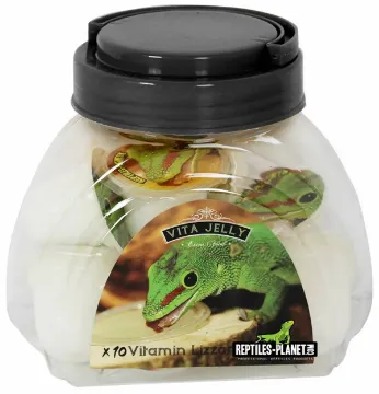 Показвай детайлите за Savannah Vita Jelly vitamin - Хранителна добавка,балансиран нектар за гущери, игуани и други влечуги с витамини, 10 броя 1 - MyPetShop.bg Снимка на Savannah Vita Jelly vitamin - Хранителна добавка,балансиран нектар за гущери, игуани и други влечуги с витамини, 10 броя 1