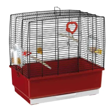 Показвай детайлите за Ferplast Cage Rekord 3 Black - Оборудвана клетка за малки птици, 49 x 30 x h 48,5 см. черна 1 - MyPetShop.bg Снимка на Ferplast Cage Rekord 3 Black - Оборудвана клетка за малки птици, 49 x 30 x h 48,5 см. черна 1