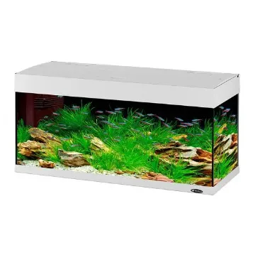 Показвай детайлите за Ferplast Dubai 120 LED White - Стилен аквариум, оборудван с филтър и осветление. 240 литра, дебелина на стъклото 8мм, бял ,121/65 см. 1 - MyPetShop.bg Снимка на Ferplast Dubai 120 LED White - Стилен аквариум, оборудван с филтър и осветление. 240 литра, дебелина на стъклото 8мм, бял ,121/65 см. 1