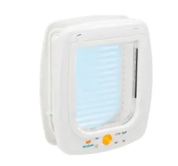 Показвай детайлите за Ferplast Swing 9 - Вратичка за вграждане за котки и кучета с магнит, 26,2 x 10,2 x h 31,2 см. бяла 1 - MyPetShop.bg Снимка на Ferplast Swing 9 - Вратичка за вграждане за котки и кучета с магнит, 26,2 x 10,2 x h 31,2 см. бяла 1