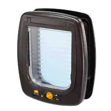 Показвай детайлите за Ferplast Swing 9 - Вратичка за вграждане за котки и кучета с магнит, 26,2 x 10,2 x h 31,2 см. кафява 1 - MyPetShop.bg Снимка на Ferplast Swing 9 - Вратичка за вграждане за котки и кучета с магнит, 26,2 x 10,2 x h 31,2 см. кафява 1