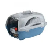 Снимка на Ferplast - Atlas Deluxe 10 Open - Транспортна чанта за кучета и котки с мека постелка и съд за храна 50 / 34 / 30 см. 2