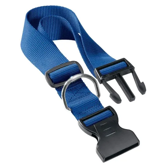 Снимка на Ferplast Club Collar - Регулируем нашийник за кучета с пластмасова катарама, 18-25 см./ 10мм. - син