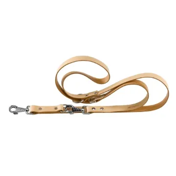 Показвай детайлите за Ferplast Natural - Елегантен кожен повод за кучета, 18мм/ 200 см. - бежав 1 - MyPetShop.bg Снимка на Ferplast Natural - Елегантен кожен повод за кучета, 18мм/ 200 см. - бежав 1