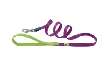 Показвай детайлите за Ferplast - Club G Colours - Повод за кучета със закопчалка непозволявща усукване, 15мм./120 см. - зелено-лилав 1 - MyPetShop.bg Снимка на Ferplast - Club G Colours - Повод за кучета със закопчалка непозволявща усукване, 15мм./120 см. - зелено-лилав 1