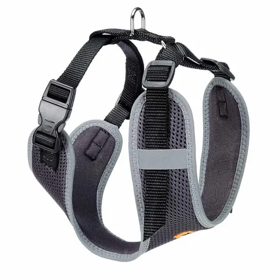 Снимка на Ferplast - Nikita Harness XS - Нагръдник за кучета с подплата и отразяващи шевове, вратна обиколка 19-26 см и гръдна 28-40 см. черен