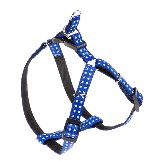 Снимка на Ferplast Cricket Harness Small - Двупластов с мека подплата регулируем нагръдник за кучета с гръдна обиколка от 40 до 51.5 см.- син