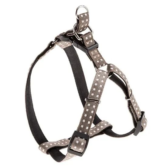Снимка на Ferplast Cricket Harness Large - Двупластов с мека подплата регулируем нагръдник за кучета с гръдна обиколка от 54.5 до 77.5 см.- бежав