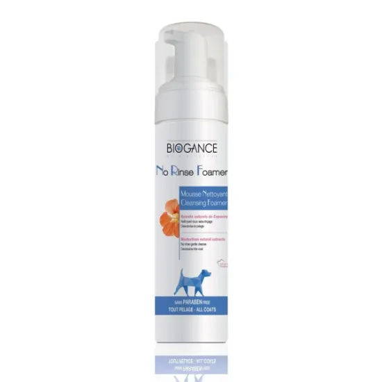 Снимка на Biogance No Rinse Foamer Dog - Пяна за почистване на кучета 200 мл.