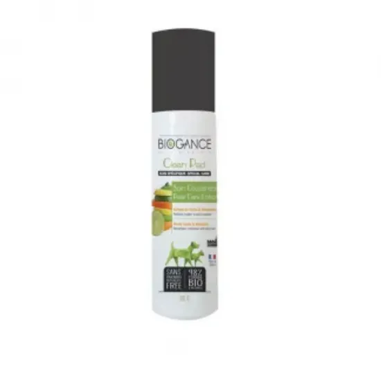 Снимка на Biogance Clean Pad -Лосион за кучета и котки, грижа за възглавничките на лапите с плодови киселини, 100 мл.